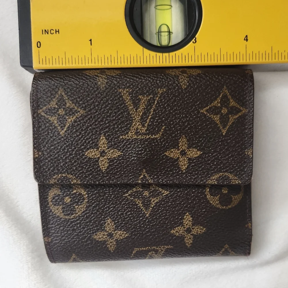 Louis Vuitton Brown Monogram Canvas Compact Wallet